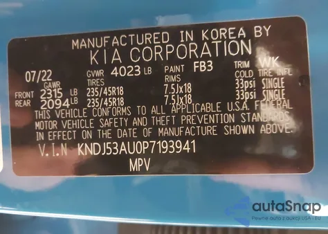 2023 Kia Soul Gt-Line from USA, damaged, VIN KNDJ53AU0P7193941